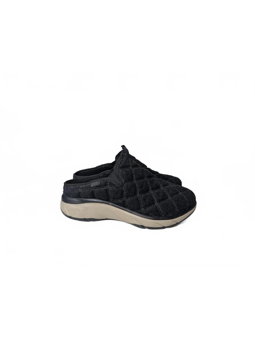 Bionica Akina Black Wool Slip-On Shoes Women's Size 9.5M
